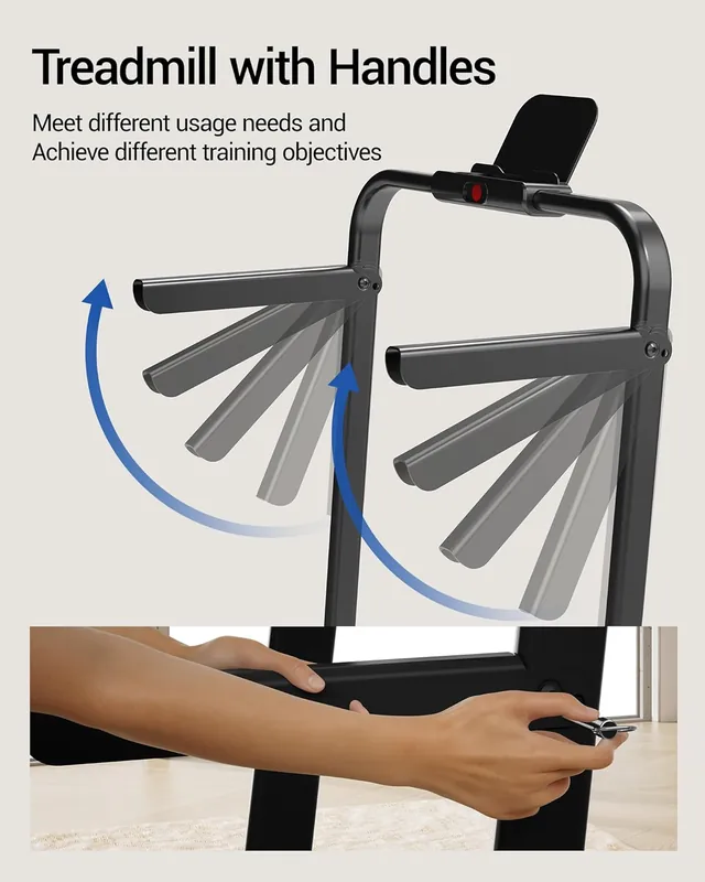 Handlebar folding and locking detail