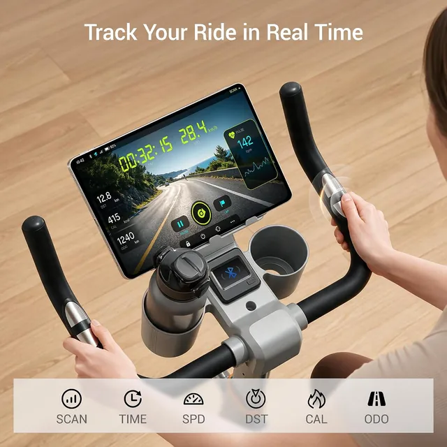 Console, device holder and hand controls