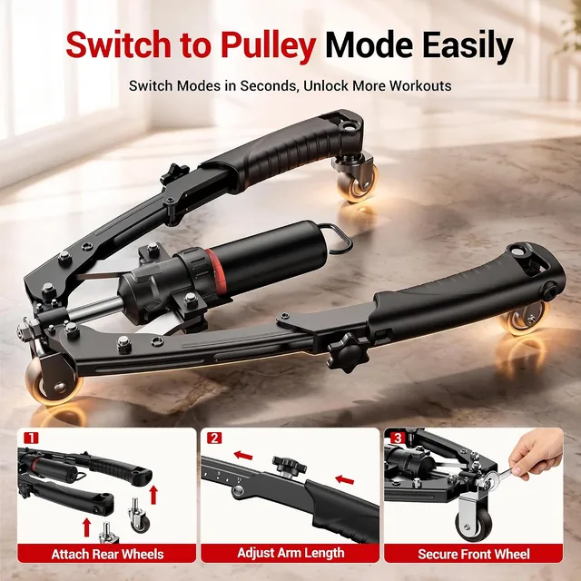 Roller attachment configuration